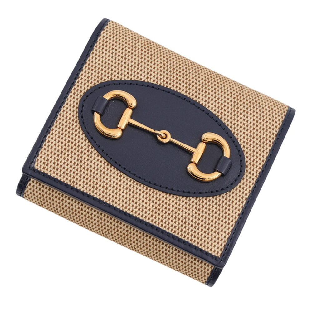 Gucci Bi-fold Wallet Horsebit Mini 621891 GUCCI Women's WALLET